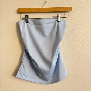 Madden Girl Light Blue Short Sleeve Tee